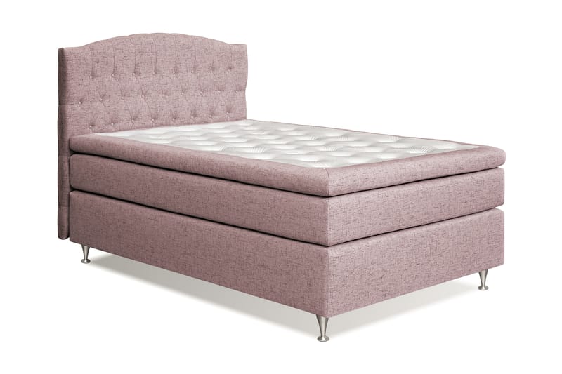 Belda Sengepakke 140x200 Fast - Rosa - Møbler - Senger - Komplett sengepakke