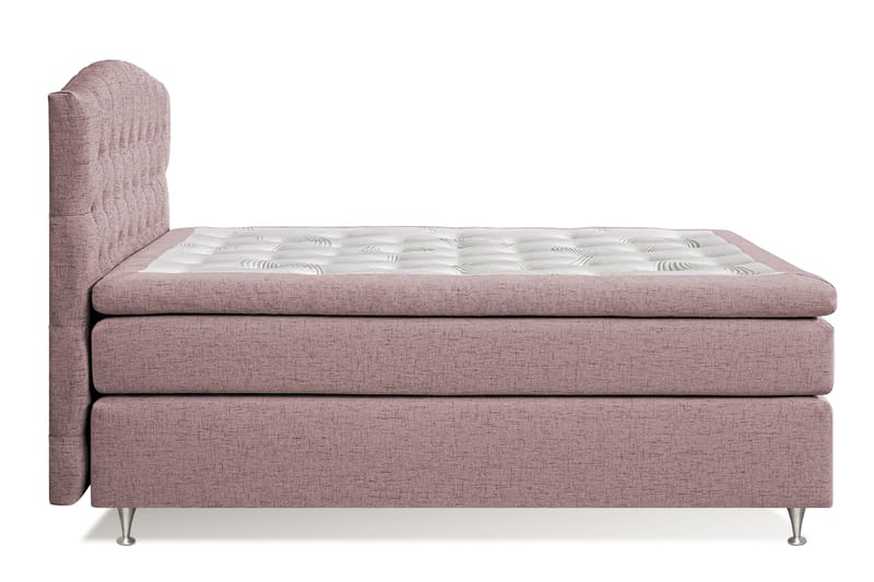 Belda Sengepakke 140x200 Fast - Rosa - Møbler - Senger - Komplett sengepakke