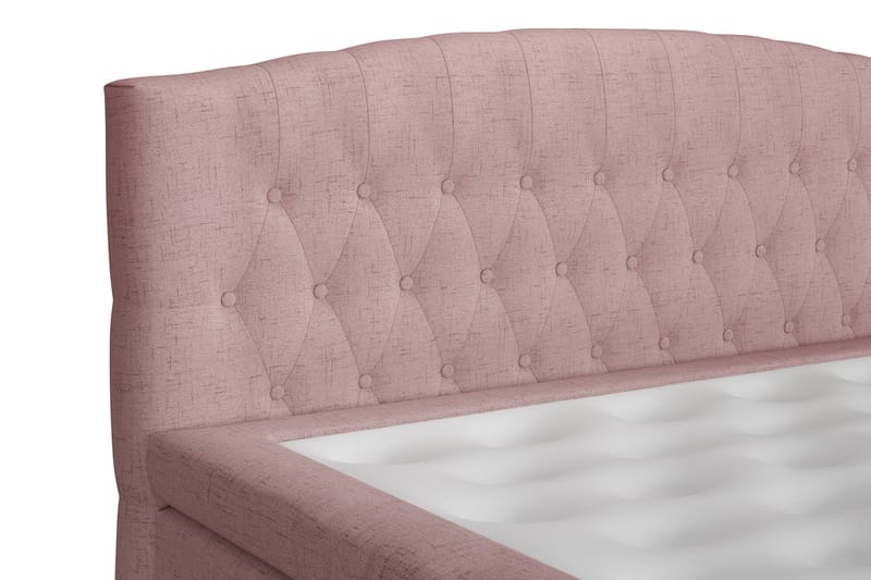 Belda Sengepakke 140x200 Fast - Rosa - Møbler - Senger - Komplett sengepakke