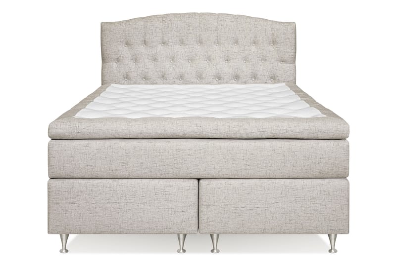 Belda Sengepakke 160x200 Fast - Beige - Møbler - Senger - Komplett sengepakke
