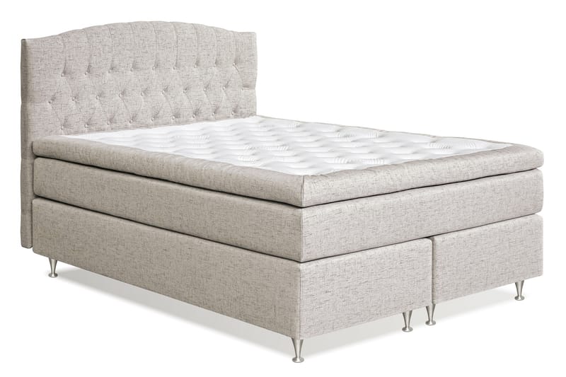 Belda Sengepakke 160x200 Fast - Beige - Møbler - Senger - Komplett sengepakke