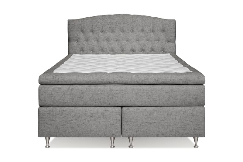 Belda Sengepakke 160x200 Fast - Grå - Møbler - Senger - Komplett sengepakke