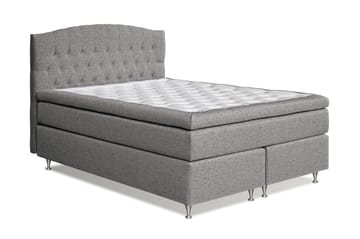 Belda Sengepakke 160x200 Fast - Grå - Møbler - Senger - Komplett sengepakke
