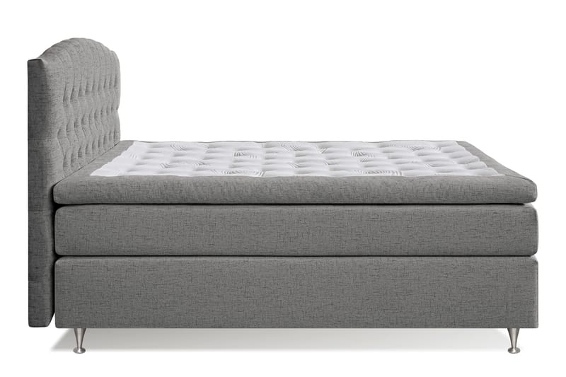 Belda Sengepakke 160x200 Fast - Grå - Møbler - Senger - Komplett sengepakke
