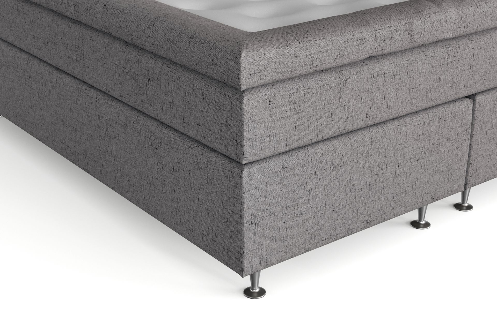 Belda Sengepakke 160x200 Fast - Grå - Møbler - Senger - Komplett sengepakke
