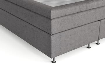 Belda Sengepakke 160x200 Fast - Grå - Møbler - Senger - Komplett sengepakke