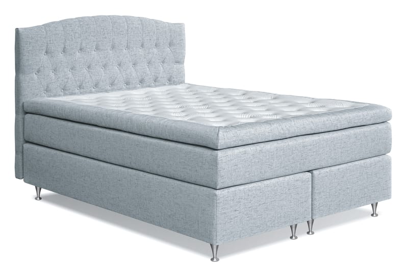 Belda Sengepakke 160x200 Fast - Lyseblå - Møbler - Senger - Komplett sengepakke
