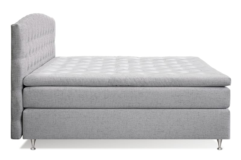 Belda Sengepakke 160x200 Fast - Lysegrå - Møbler - Senger - Komplett sengepakke