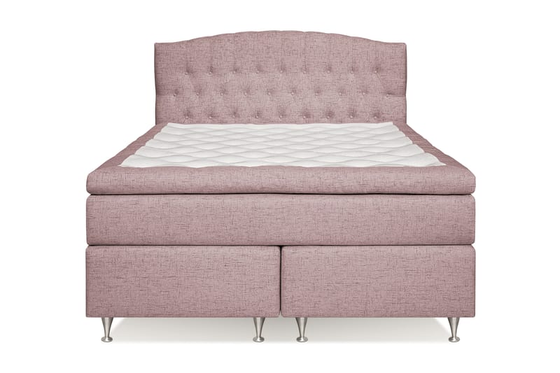 Belda Sengepakke 160x200 Fast - Rosa - Møbler - Senger - Komplett sengepakke