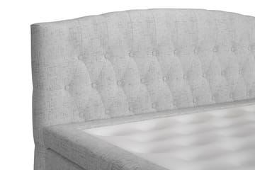 Belda Sengepakke 160x200 Fast/Medium - Lysegrå - Møbler - Senger - Komplett sengepakke