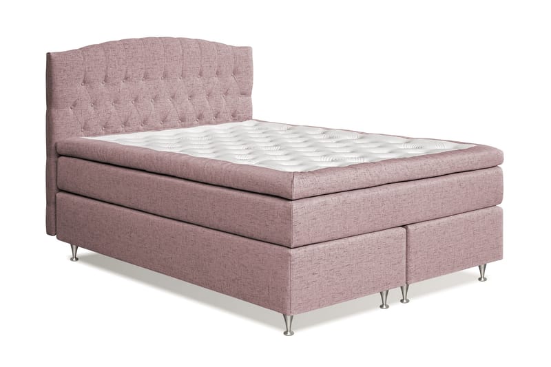 Belda Sengepakke 160x200 Fast/Medium - Rosa - Møbler - Senger - Kontinentalsenger