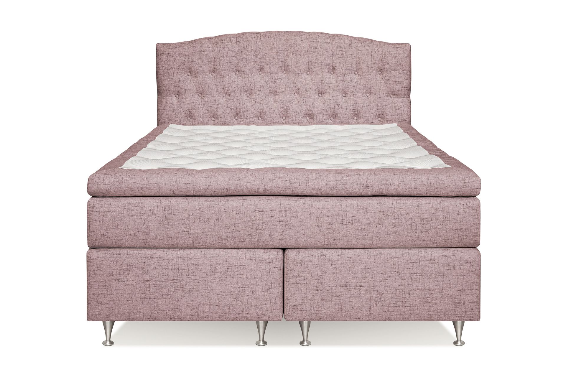 Belda Sengepakke 160x200 Fast/Medium - Rosa - Møbler - Senger - Komplett sengepakke