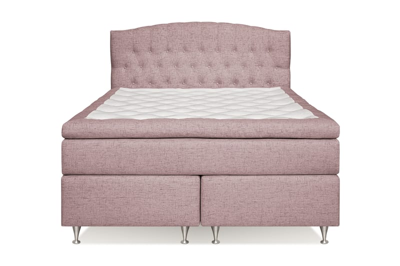 Belda Sengepakke 160x200 Medium - Rosa - Komplett sengepakke - Kontinentalsenger - Dobbeltsenger