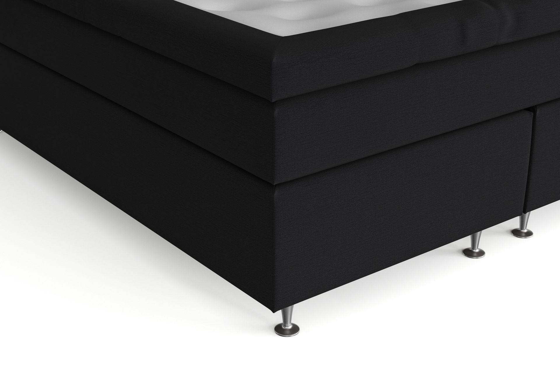 Belda Sengepakke 160x200 Medium - Svart - Møbler - Senger - Komplett sengepakke