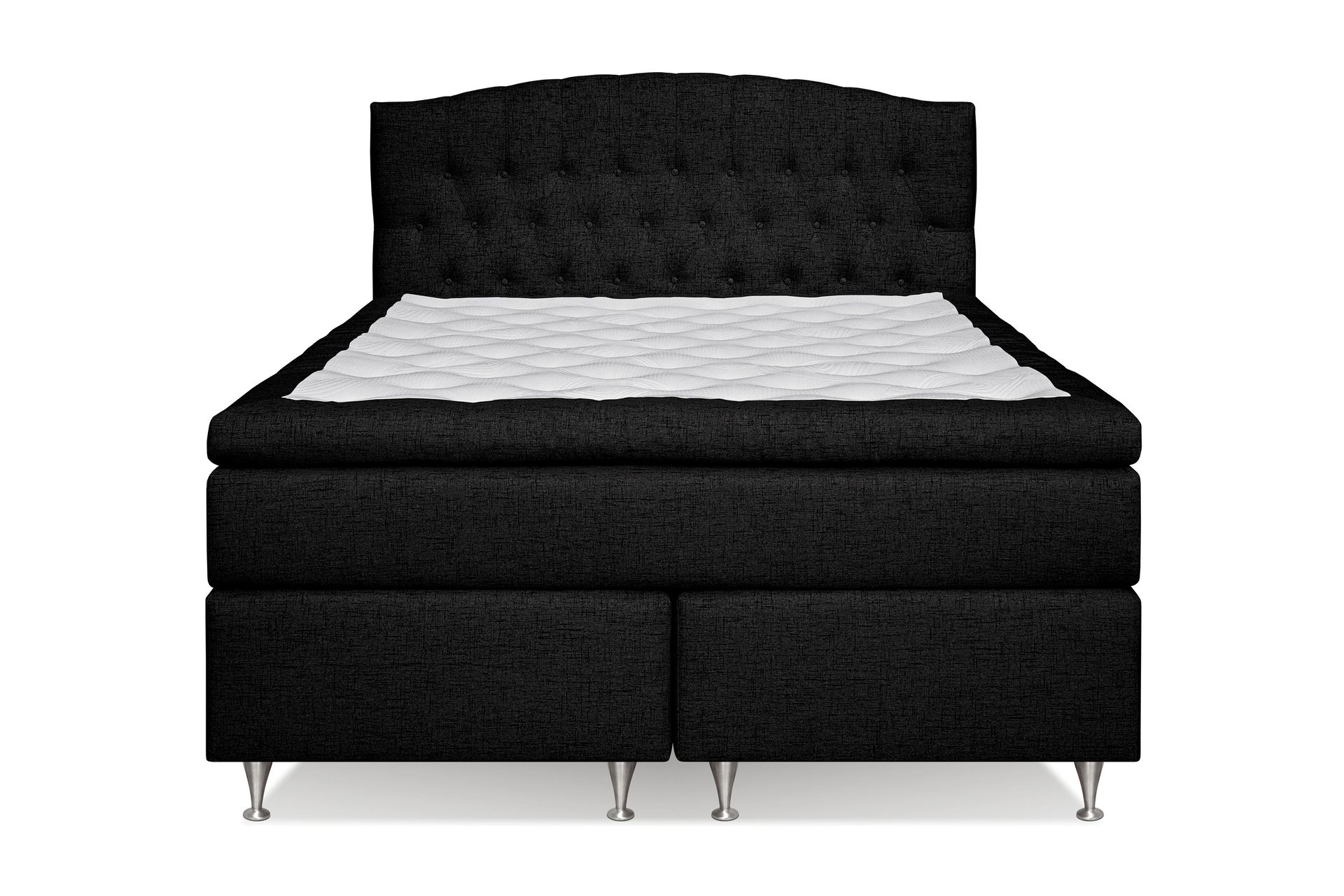 Belda Sengepakke 160x200 Medium - Svart - Møbler - Senger - Komplett sengepakke
