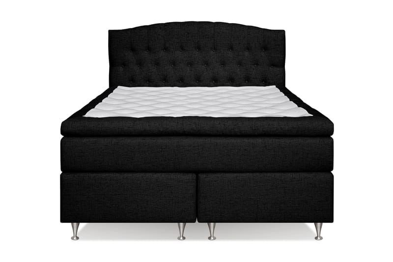 Belda Sengepakke 160x200 Medium - Svart - Møbler - Senger - Komplett sengepakke