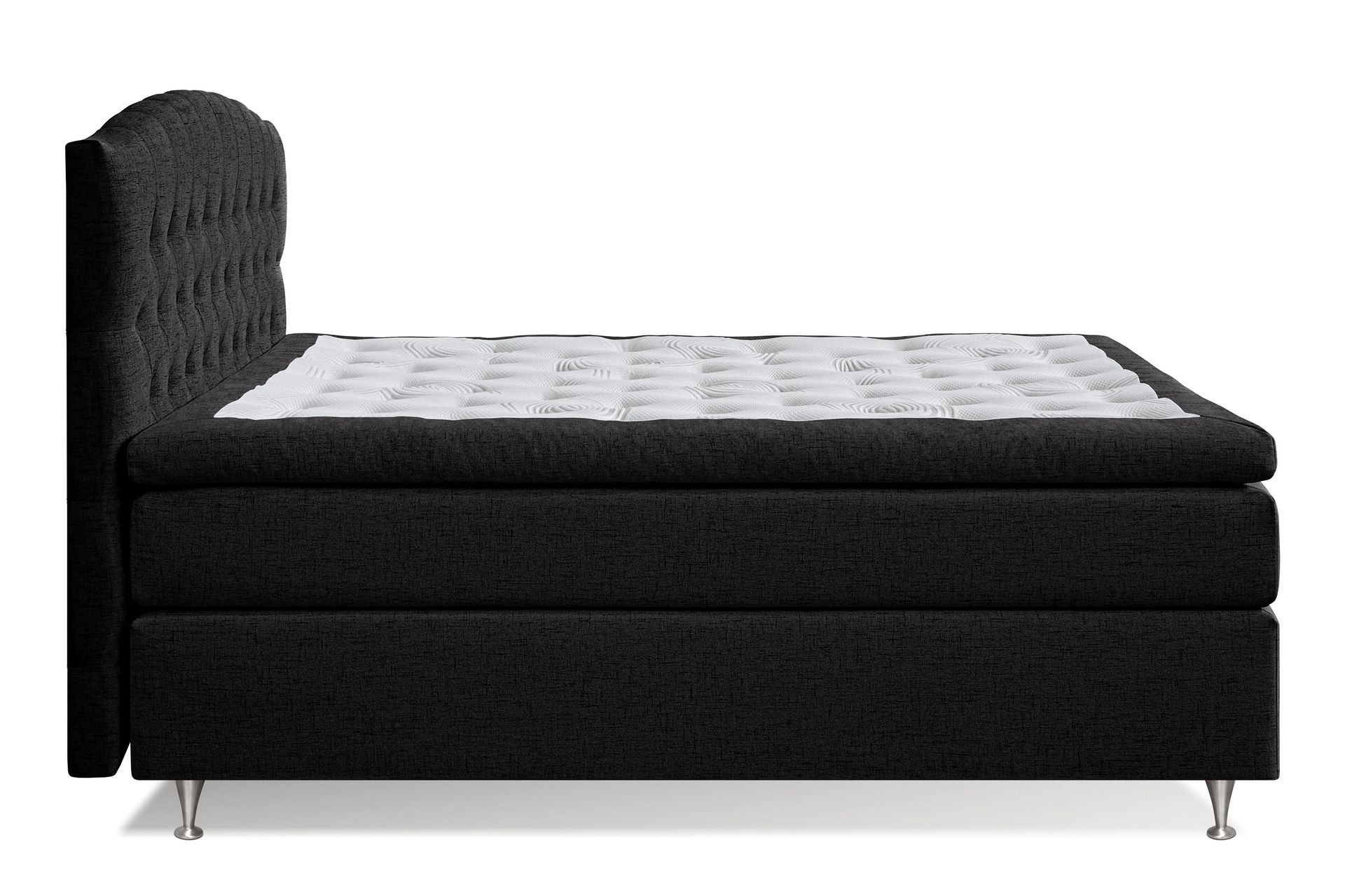 Belda Sengepakke 160x200 Medium - Svart - Møbler - Senger - Komplett sengepakke