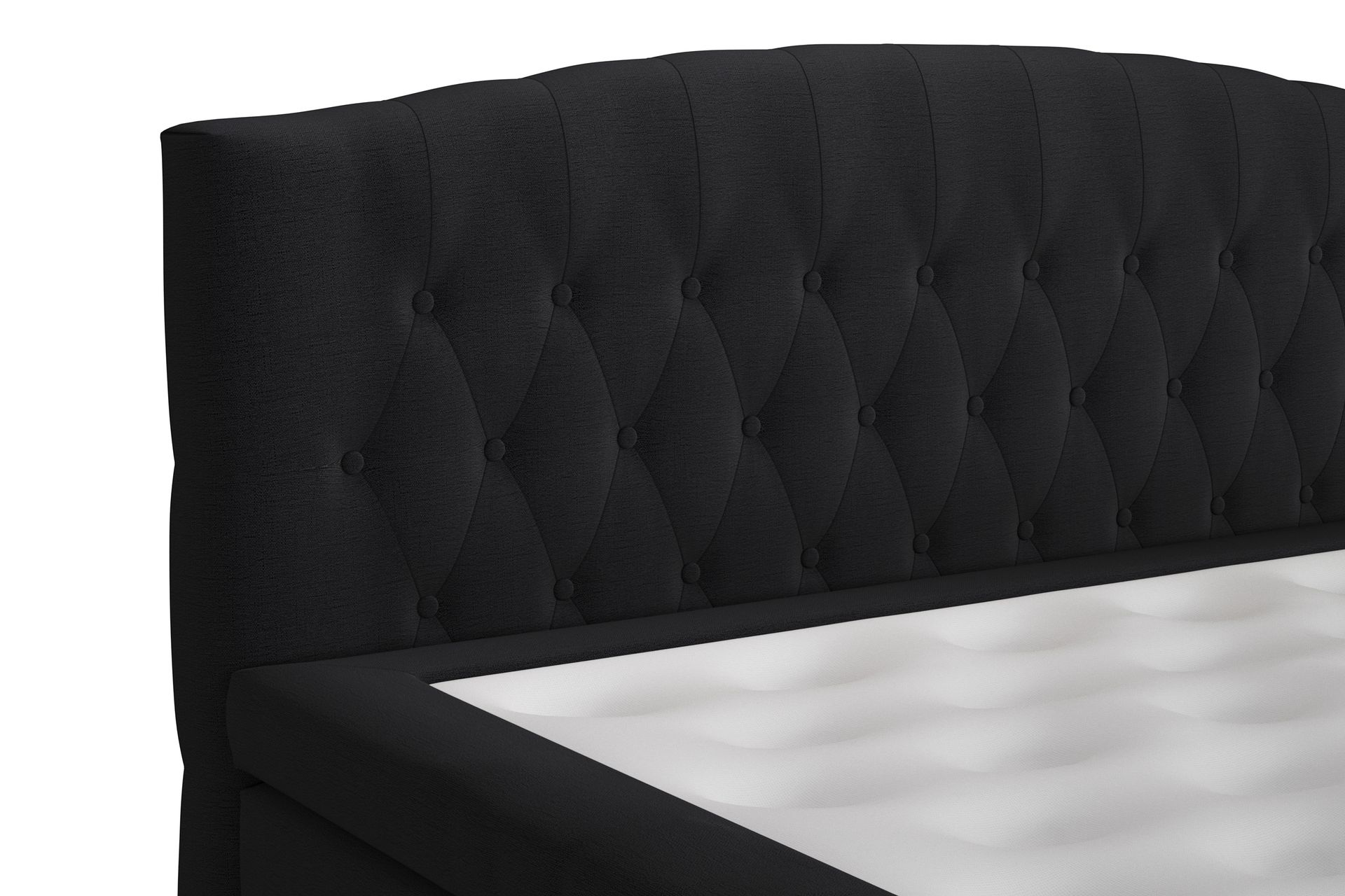 Belda Sengepakke 160x200 Medium - Svart - Møbler - Senger - Komplett sengepakke