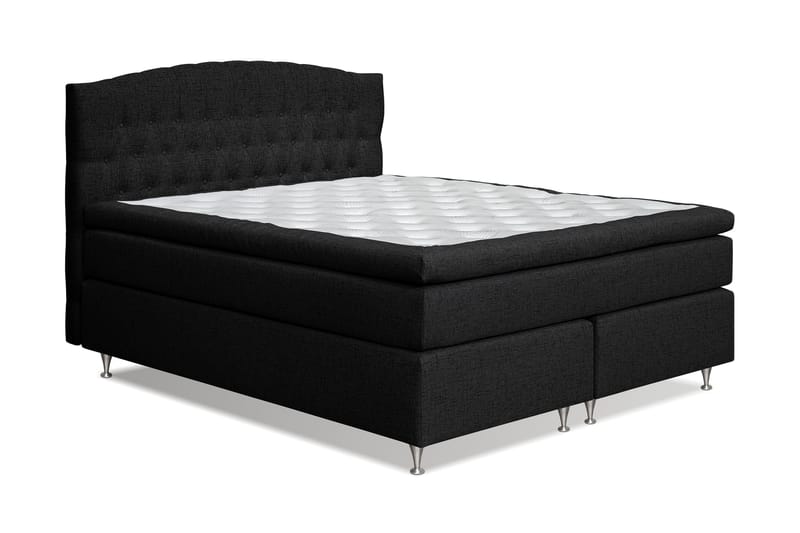 Belda Sengepakke 180x200 Fast - Svart - Møbler - Senger - Komplett sengepakke