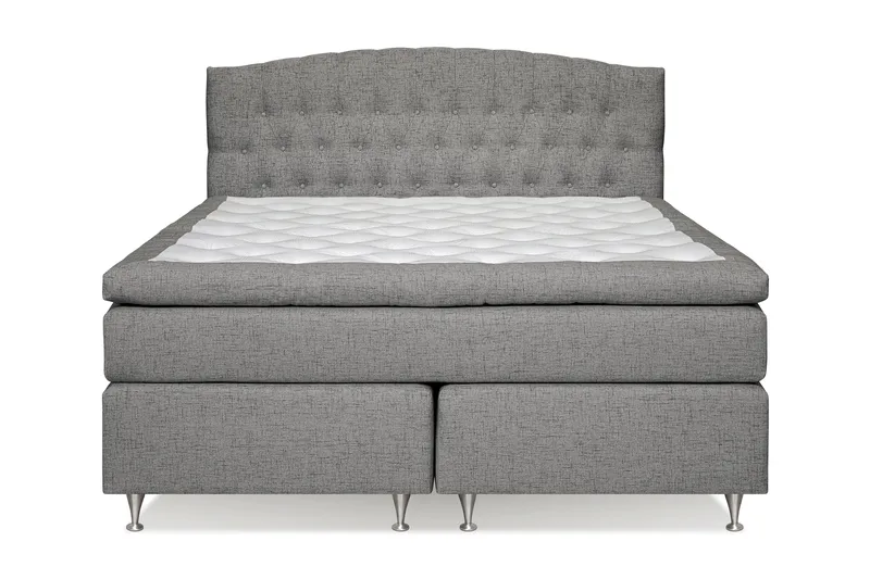 Belda Sengepakke 180x200 Fast/Medium - Grå - Møbler - Senger - Kontinentalsenger