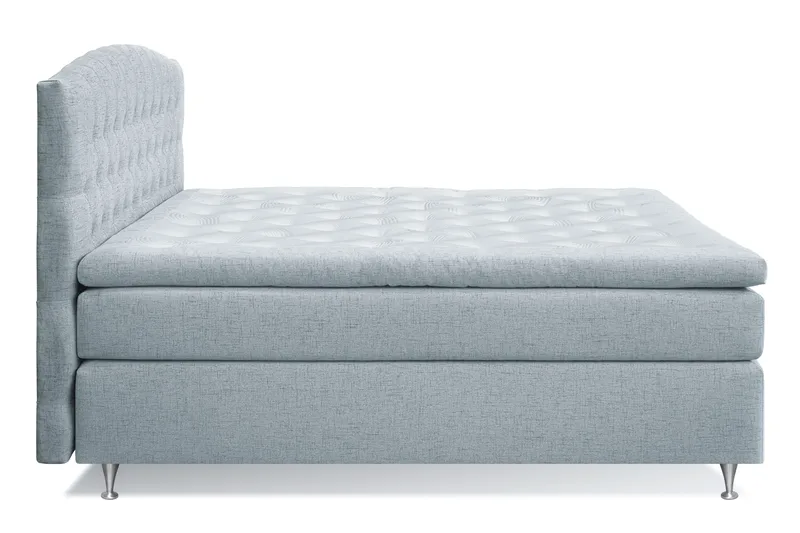Belda Sengepakke 180x200 Fast/Medium - Lyseblå - Møbler - Senger - Kontinentalsenger