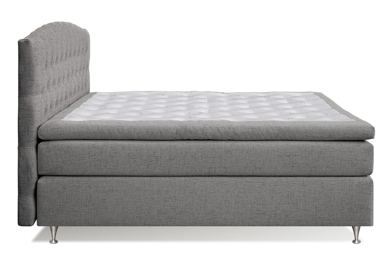 Belda Sengepakke 180x200 Medium - Grå - Møbler - Senger - Komplett sengepakke