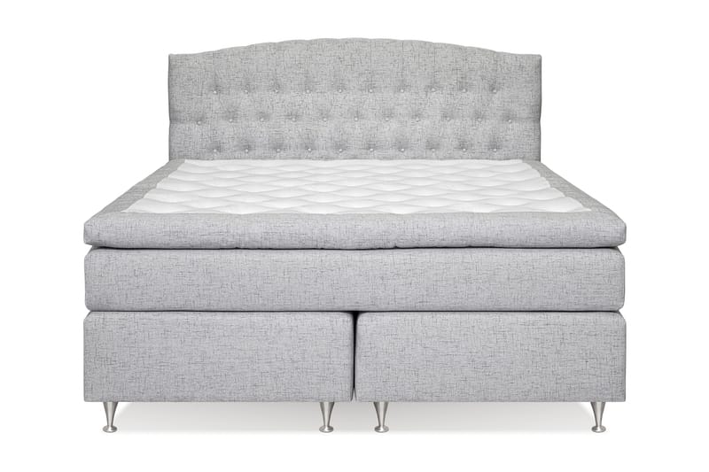 Belda Sengepakke 180x200 Medium - Lysegrå - Møbler - Senger - Komplett sengepakke