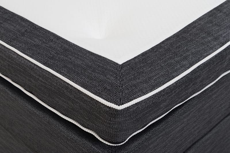 Belinda Komplett Sengepakke 180x200 cm - Mørkegrå - Komplett sengepakke - Kontinentalsenger - Dobbeltsenger