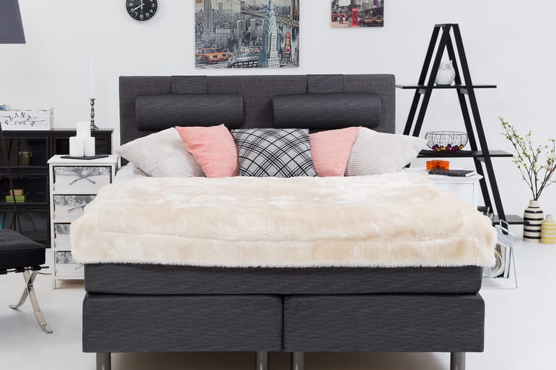 Belinda Sengepakke 160x200 - Ancona Grå - Møbler - Senger - Kontinentalsenger