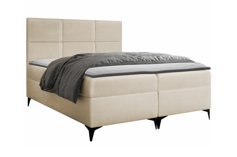 Boisdale Kontinentalseng 140x200 cm - Beige - Kontinentalsenger