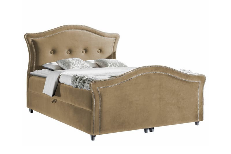 Boisdale Kontinentalseng 180x200 cm - Beige - Kontinentalsenger