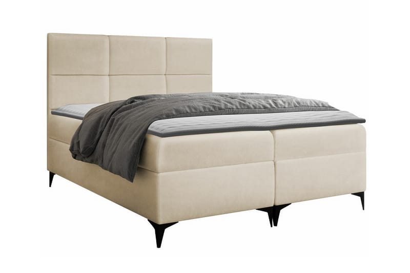 Boisdale Kontinentalseng 180x200 cm - Beige - Møbler - Senger - Kontinentalsenger