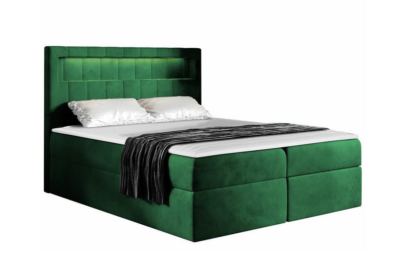 Boisdale Kontinentalseng 180x200 cm - Grøn - Møbler - Senger - Kontinentalsenger