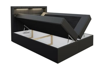 Boisdale Kontinentalseng 180x200 cm - Lysegrå - Møbler - Senger - Kontinentalsenger