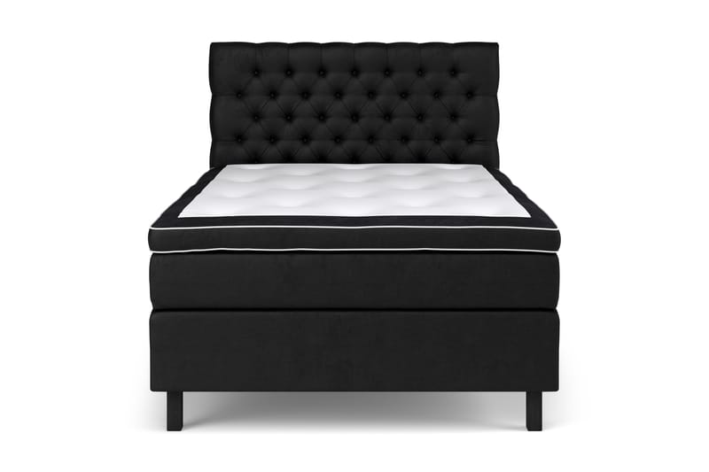 Celine Kontinentalseng 120x200 cm, Svart/Fløyel