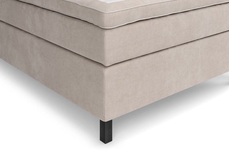 Celine Kontinentalseng 140x200 cm - Beige/Fløyel - Møbler - Senger - Kontinentalsenger
