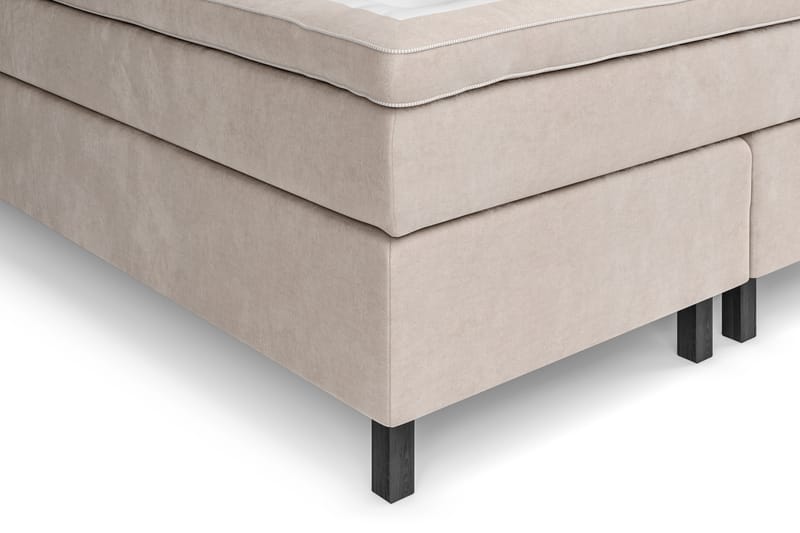 Celine Kontinentalseng 180x200 cm - Beige/Fløyel - Møbler - Senger - Komplett sengepakke