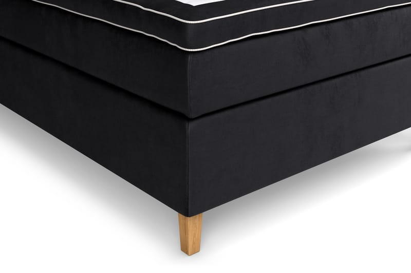 Celine Sengepakke 120x200 cm - Svart/Fløyel - Møbler - Senger - Kontinentalsenger