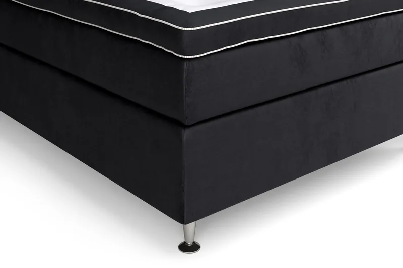 Celine Sengepakke 140x200 cm - Svart/Fløyel - Møbler - Senger - Kontinentalsenger