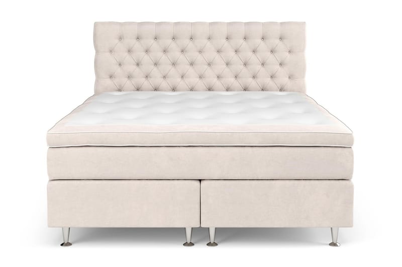 Celine Sengepakke 210x210 cm - Beige - Møbler - Senger - Komplett sengepakke