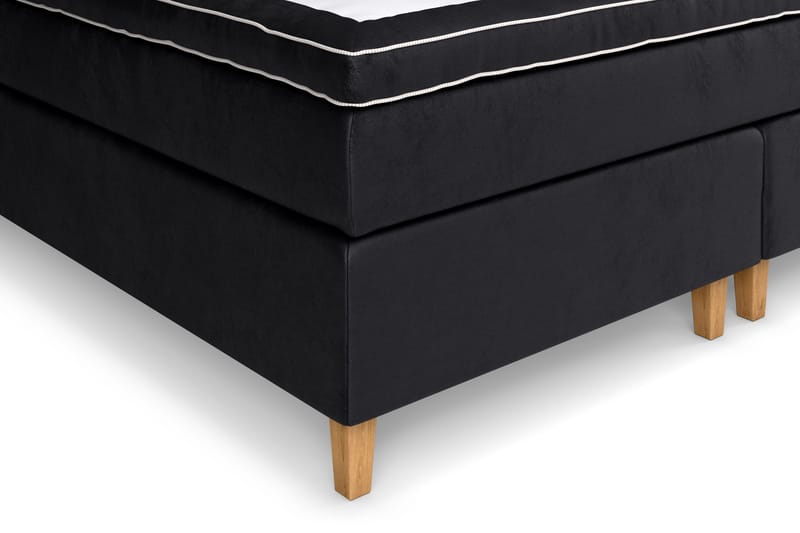 Celine Sengepakke 210x210 cm - Svart/Fløyel - Møbler - Senger - Kontinentalsenger