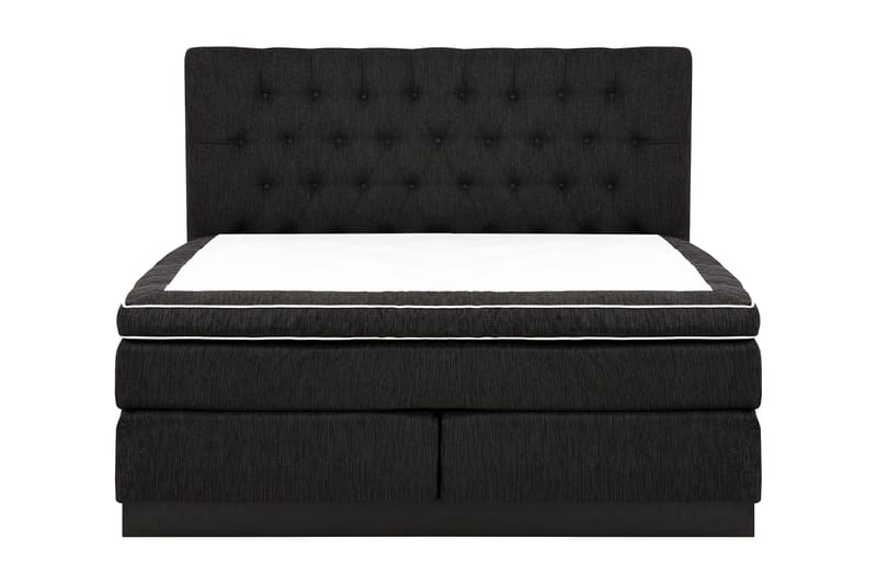 Charleston 180 Kontinentalseng Svart - Møbler - Senger - Kontinentalsenger