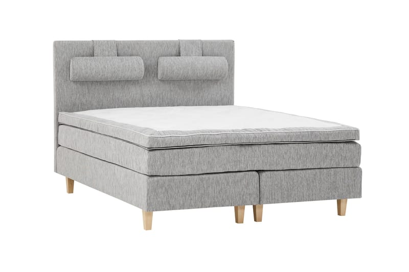 Charleston Kontinentalseng 180x200 - Lysegrå - Møbler - Senger - Kontinentalsenger