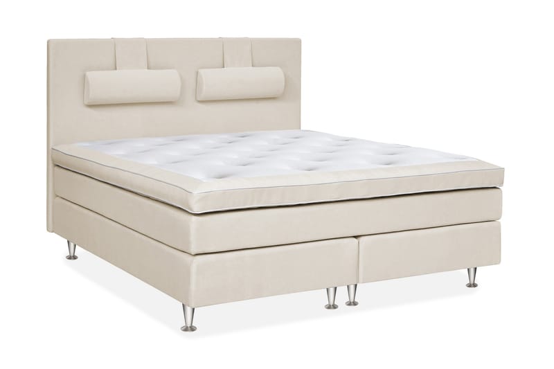 Charleston Kontinentalseng 180x200 Malaga - Beige - Møbler - Senger - Kontinentalsenger