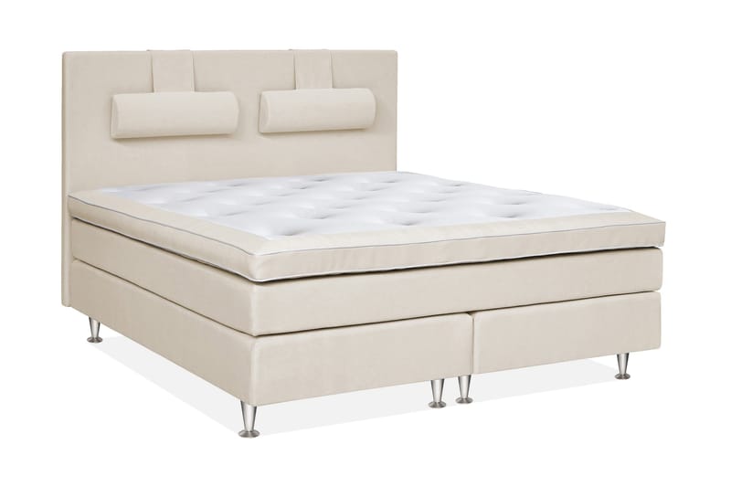 Charleston Kontinentalseng 210x210 Malaga - Beige - Møbler - Senger - Kontinentalsenger