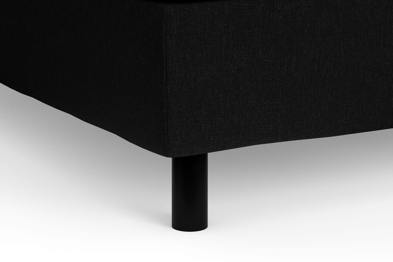 Charm Komplett Sengpakke 180x200 cm med sengegavl - Svart - Møbler - Senger - Kontinentalsenger