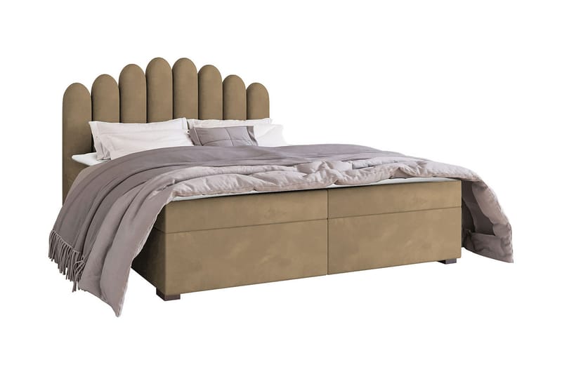 Chepstow Kontinentalseng 180x200 cm Medium - Brun - Møbler - Senger - Kontinentalsenger
