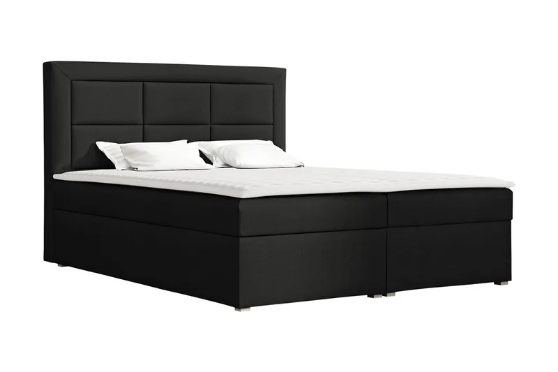 Clasic Box Kontinentalseng 160x215 cm - Svart - Møbler - Senger - Kontinentalsenger