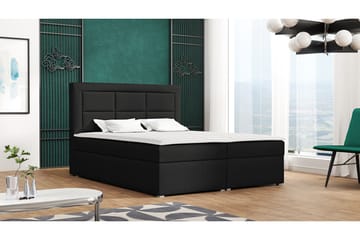 Clasic Box Kontinentalseng 180x215 cm - Svart - Møbler - Senger - Kontinentalsenger