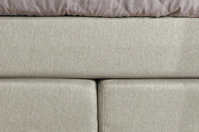 Cloud Komplett Sengepakke 140x200 - Sider Beige/Hvit - Møbler - Senger - Kontinentalsenger